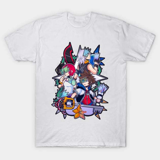 Kingdom hearts re:com T-Shirt by wearepopcandies